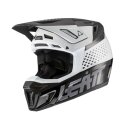 Leatt Helm inkl. Brille 8.5 V22 Uni schwarz-weiss