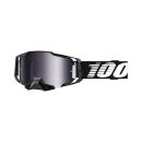 100percent Armega Goggle Black - Mirror Silver