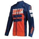 Leatt jacket 4.5 X-Flow blue-orange
