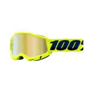 100percent Accuri 2 Goggle Fluo/Yellow - Mirror gold