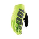 100percent Brisker Youth Gloves fluo yellow