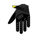 100percent Airmatic Handschuhe schwarz-charcoal