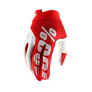 100percent Handschuhe iTrack red-weiss S