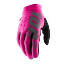 100percent Handschuhe Brisker Lady neon pink-schwarz