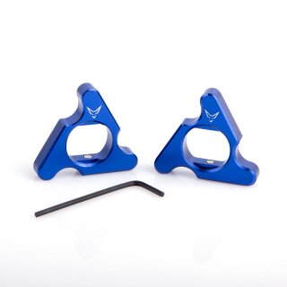 Suzuki Preload Adjuster, triangular shape, 14/18 mm, blue