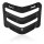 Cascade insert for Vespa GTS/Super/GTV 125-300, black matt, 14>>18