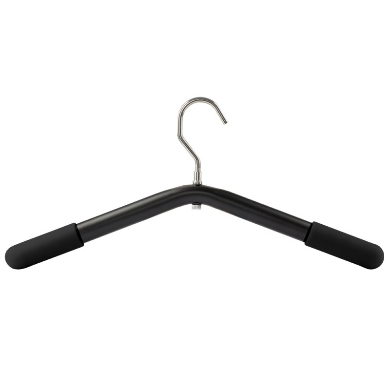 Black Plastic Sock Hanger Hook - Case of 1,000