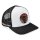 RACEFOXX Trucker Cap, Black/White, Black Logo