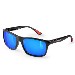 RACEFOXX Sonnenbrille, UV 400, Blau verspiegelt
