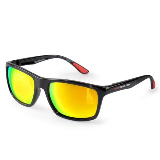 RACEFOXX Sunglasses, UV 400, Yellow Mirrored