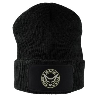 RACEFOXX Knitted Cap, Black / Siver