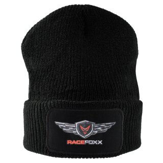 RACEFOXX Knitted Cap, Wings Logo