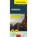 FolyMap Karte Korsika - Straßen- und tour map 1:250...
