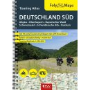 FolyMaps Touring Atlas Deutschland Süd - Laminierter...