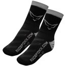 RACEFOXX Socks black/grey, size 39-42