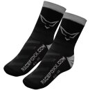 RACEFOXX Socks black/grey, size 43-46