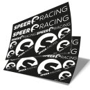 Speer sticker, black - 2 sheets