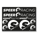 Speer sticker, black - 2 sheets