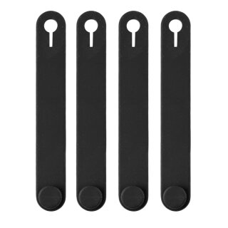 Universal cable tie, for motorbike, set of 4 in 9,5 cm