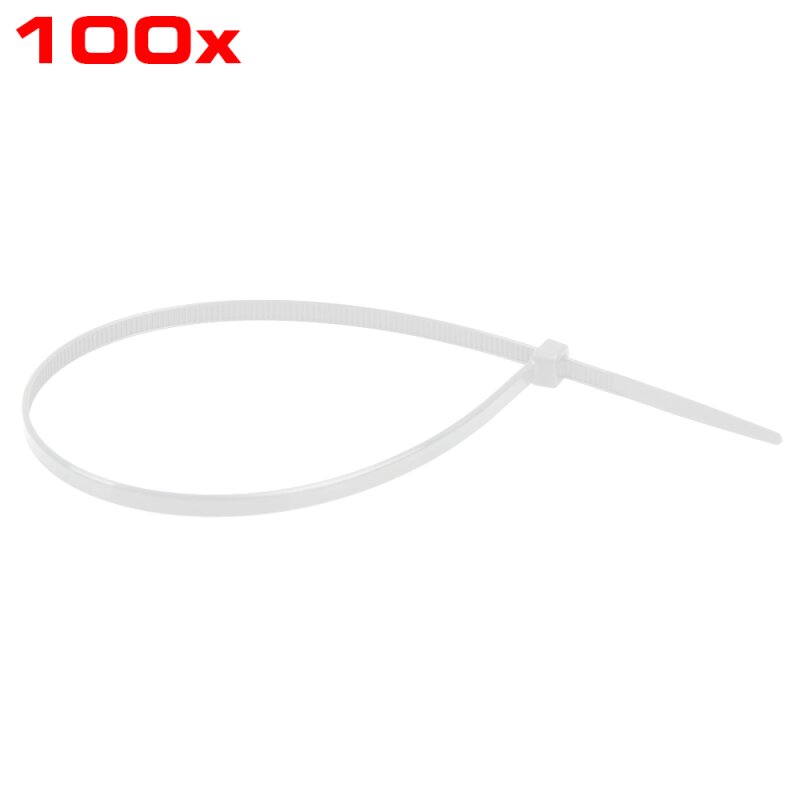 Kabelbinder 500 mm in Weiß, 100 Stück Beutel, € 6,49