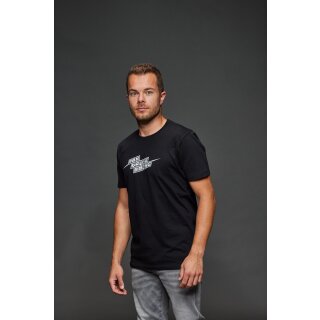 Max Kruse Racing T-Shirt light weight, schwarz, Größe L