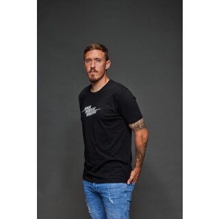 Max Kruse Racing T-Shirt heavy weight, schwarz, Größe XL
