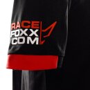 RACEFOXX Polo Shirt schwarz/rot