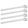Quick Release Fastener Mounting Strips, oval, set of 4 