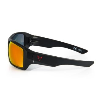 RACEFOXX Sonnenbrille, UV 400, Iridium gelb, verspiegelt