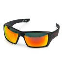 RACEFOXX Sonnenbrille, UV 400, Iridium gelb, verspiegelt