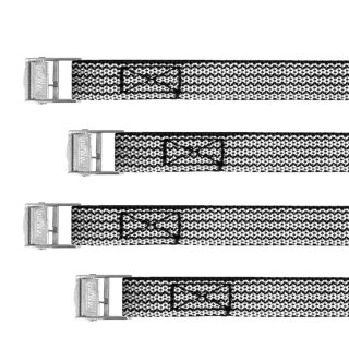 Tie-Down Belts, 80 cm, 4 pcs