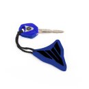 Yamaha MT Schlüsselcover - Schlüsselanhänger, blau/schwarz