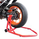Einarmständer, rot, für Ducati Hypermotard 1100 09>>11