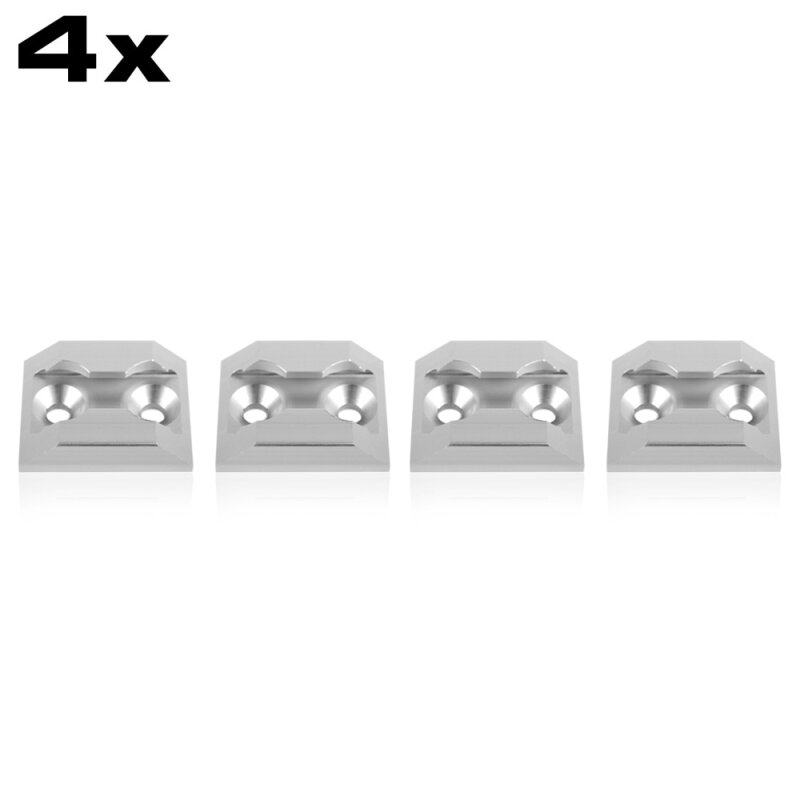 Racefoxx Anchor Points and Eyelets Set of 4 for Airline Rails Lashing System Airline System 