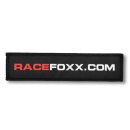 RACEFOXX Aufnäher, schwarz, 130 x 30 mm