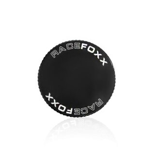 RACEFOXX Deckelset Ausgleichsbehälter für KTM 1290, schwarz