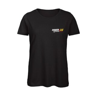 Didier Grams #26 U-Neck T-Shirt LADIES, schwarz, kleines Logo
