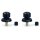 Bobbins With slider, CNC milled, M8, anodized black
