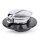 Ducati Scrambler Vintage Fuel Cap, black/silver polished