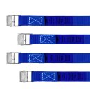 Tie-Down Belts, 55 cm long, 4 pcs
