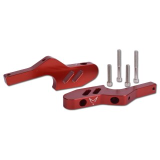 Footrest Extentions for Vespa, red